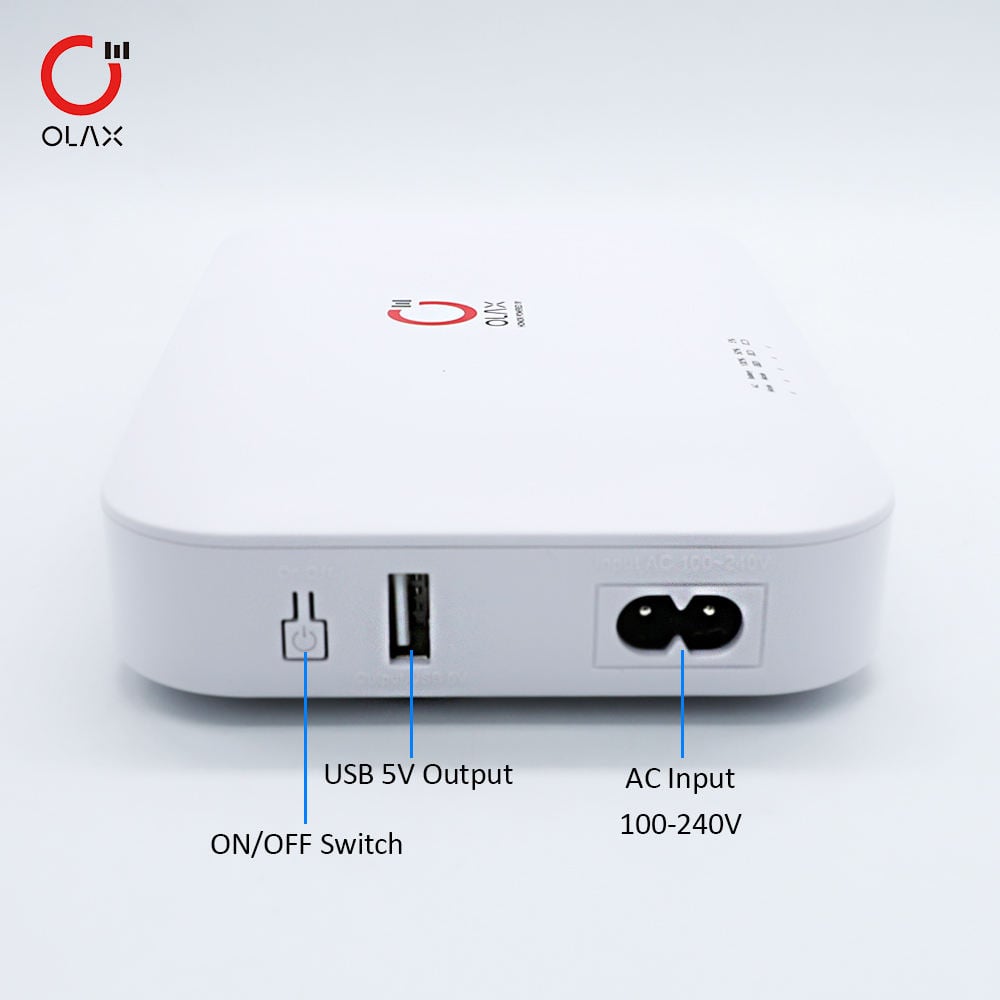 Olax D8 Pro Smart Mini DC UPS 24W 20000mAh