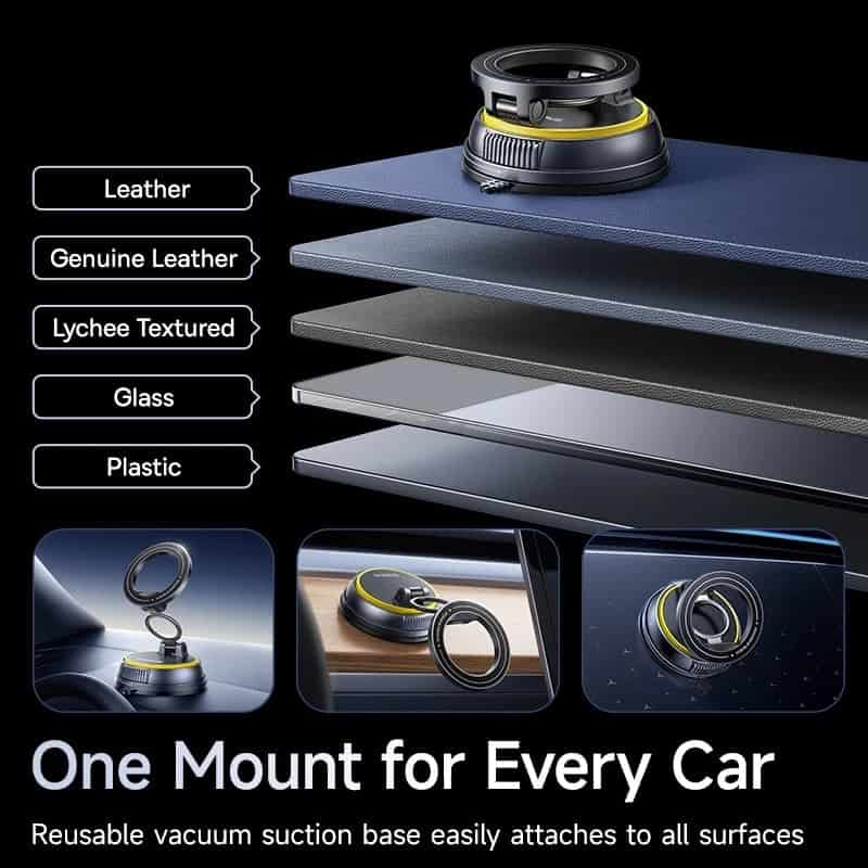 Baseus PrimeTrip VC2 Flex Magnetic Car Mount Suction Cup Version