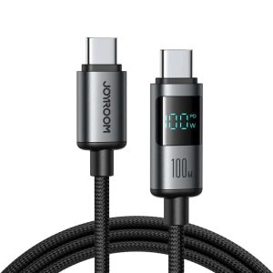 Joyroom S-A16 Pro 100W Digital Display Fast Charging Type-C To Type-C Data Cable