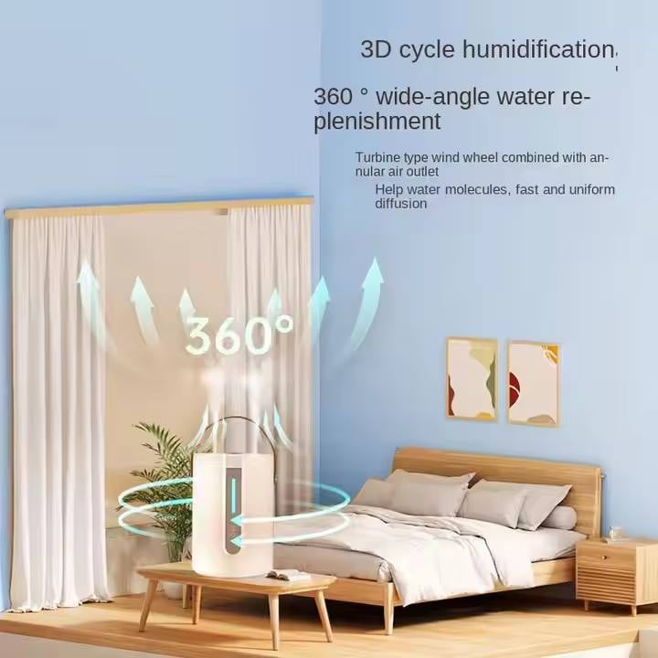 Fashion Ultrasonic Cold Mist H30 Humidifier Double Spray Port Design Large Capacity Silent USB Portable Diffuser