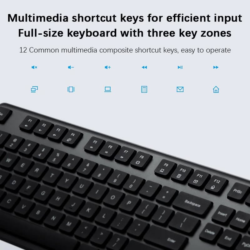 Xiaomi Mijia Wireless Keyboard Mouse Set 3 (WXJS03YM)