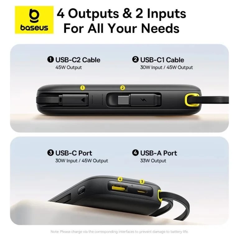 Baseus EnerFill FC31 Power Bank 20000mAh 45W