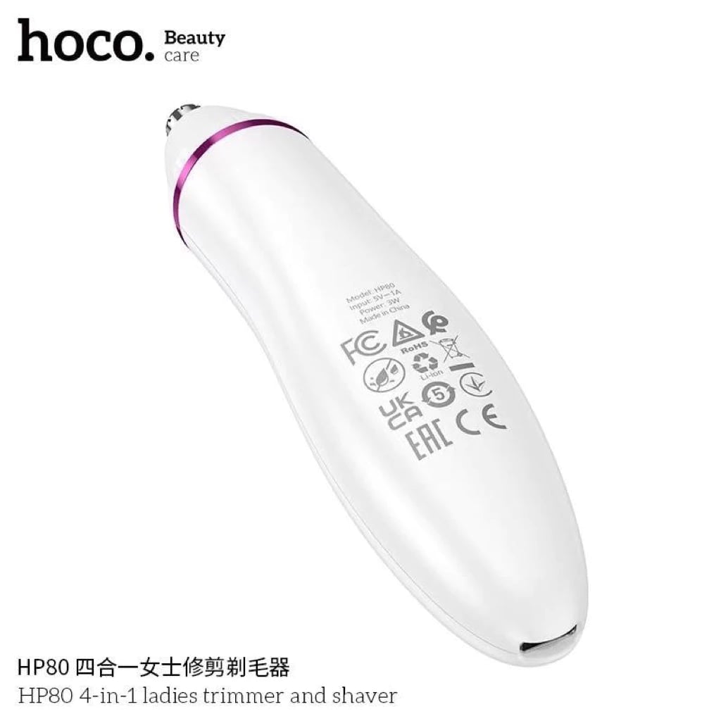 Hoco HP80 4-in-1 Women's Hair Trimmer And Shaver