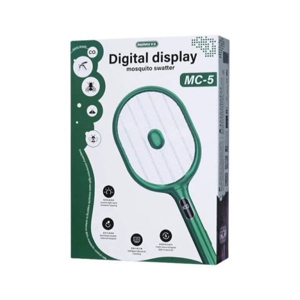 Remax Mosquito Swatter MC-5 Digital Display - 1200mAh Battrey