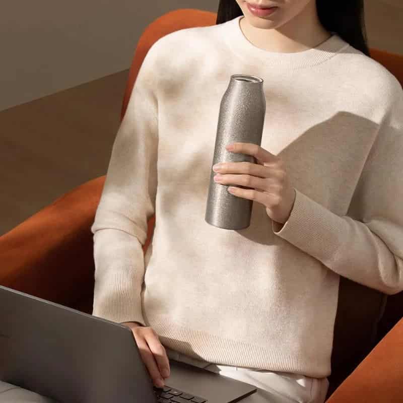 Xiaomi Mijia Titanium Thermos Cup G 6h Keep Warm Water Bottle - 380ml Flask