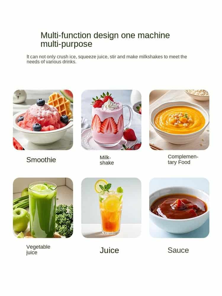 ZHENMI ZMGZ-J17 Portable Juicer with 500ml Large Capacity For Home Use