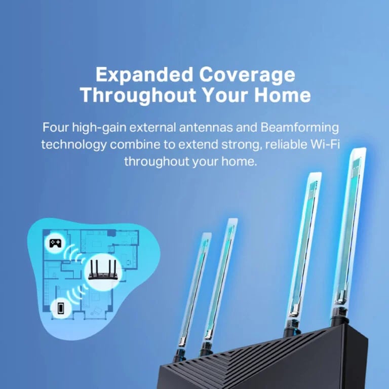 TP-Link Archer AX53 AX3000 Dual Band Gigabit Wi-Fi 6 Router