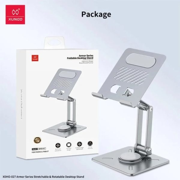 Xundd XDHO-027 Armor Series Foldable Desktop Stand for Smartphone and Tablet