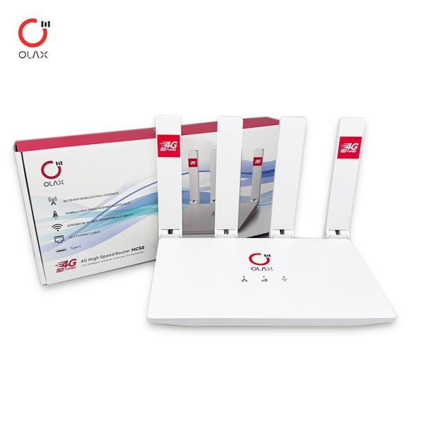 OLAX MC50 Hot Selling Wifi 4G Router Universal 4G Lte Wifi Wireless Router 4G Cpe Router With Sim Card Slot