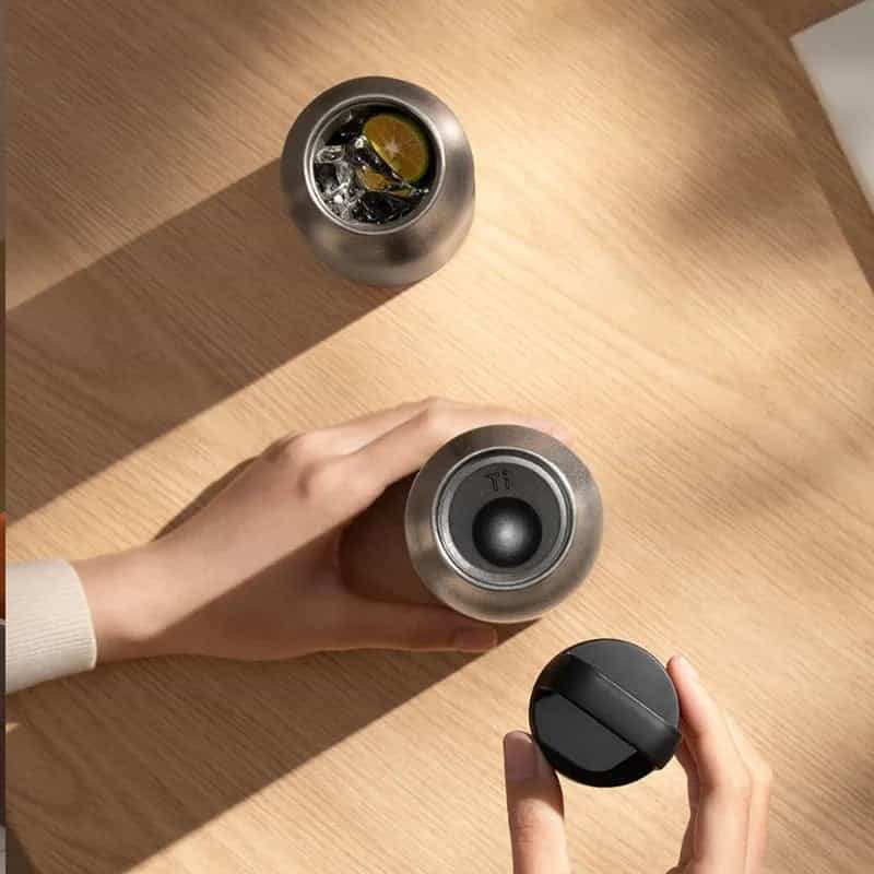 Xiaomi Mijia Titanium Thermos Cup G 6h Keep Warm Water Bottle - 380ml Flask