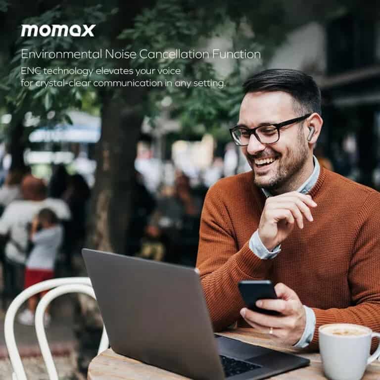 Momax 1-Vibe Lite True Wireless Noise Cancelling Earbuds
