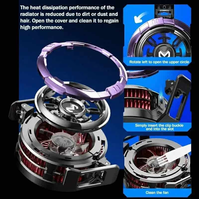 MEMO CX08-AI 20W/27W Mobile Phone Cooler