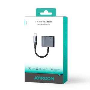 Joyroom SY-L02 Headphone 2in1 Lightning DAC Adapter With Calling Supported