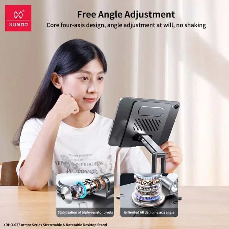 Xundd XDHO-027 Armor Series Foldable Desktop Stand for Smartphone and Tablet
