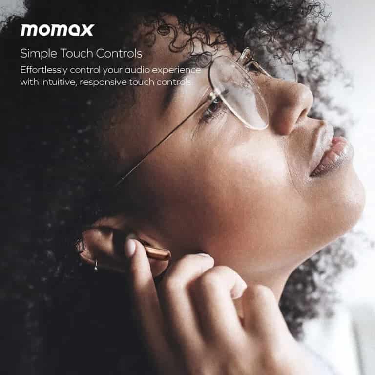 Momax 1-Vibe Lite True Wireless Noise Cancelling Earbuds