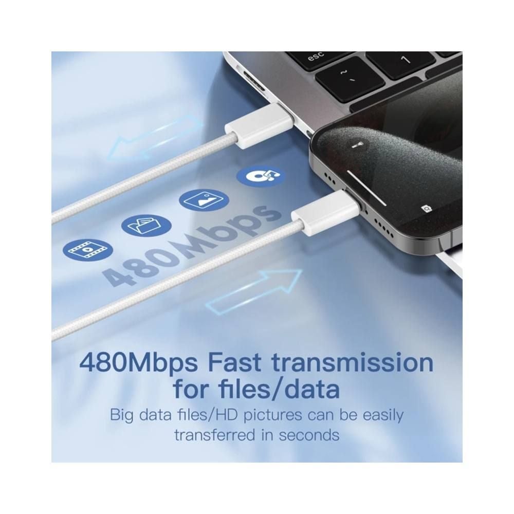 Ldnio LC901i /LC902i 30W USB-C to Lightning Fast Charging Data Cable