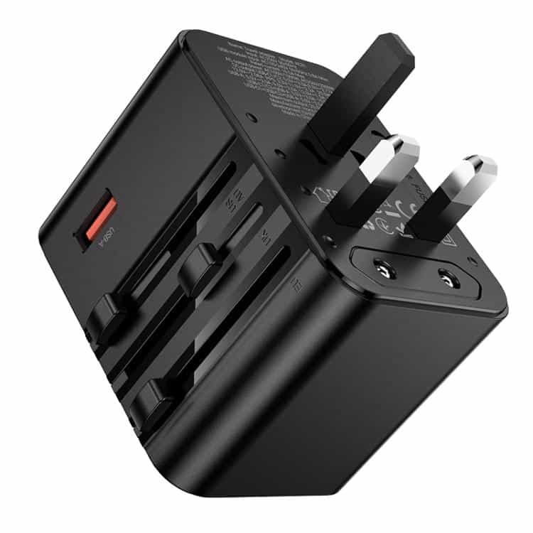 Hoco AC31 PD 25W 3-Ports Global Universal Travel Charger