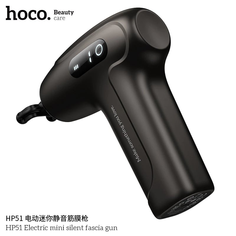Hoco HP51 Portable Handheld Massage Gun With Display