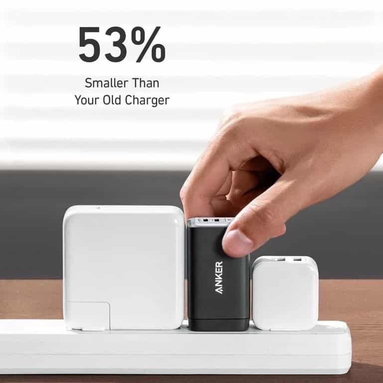 Buy Anker PowerPort III 3 Port 65W PD Charger (A2667) From Gimmickbd.com In Bangladesh