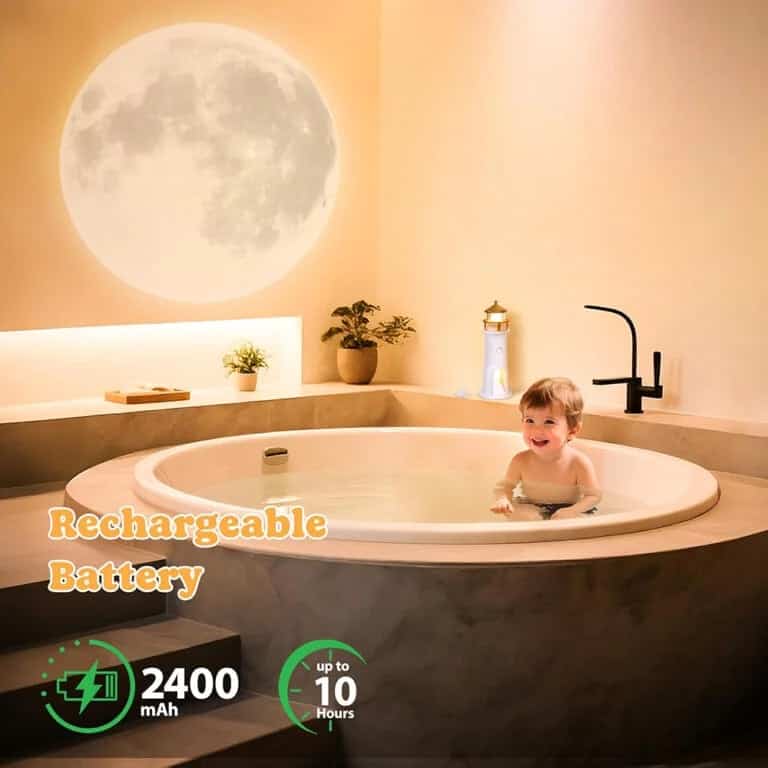 Moon Lamp Projector Night Lights with Remote Control