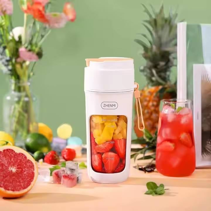 ZhenMi Electric Juicer ZMGZ-J5 340ml Portable Blender 10-Blade Cutter Head Juice Cup