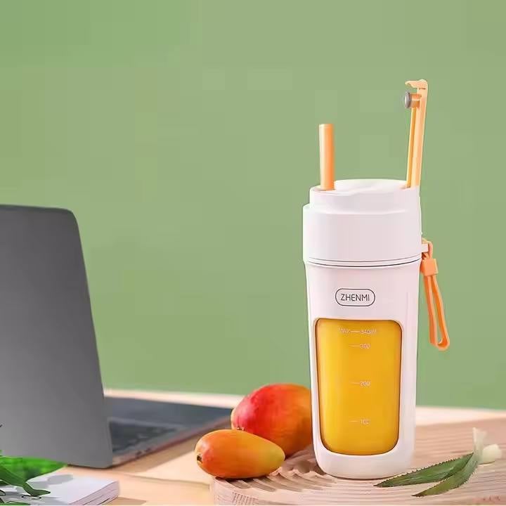 ZhenMi Electric Juicer ZMGZ-J5 340ml Portable Blender 10-Blade Cutter Head Juice Cup