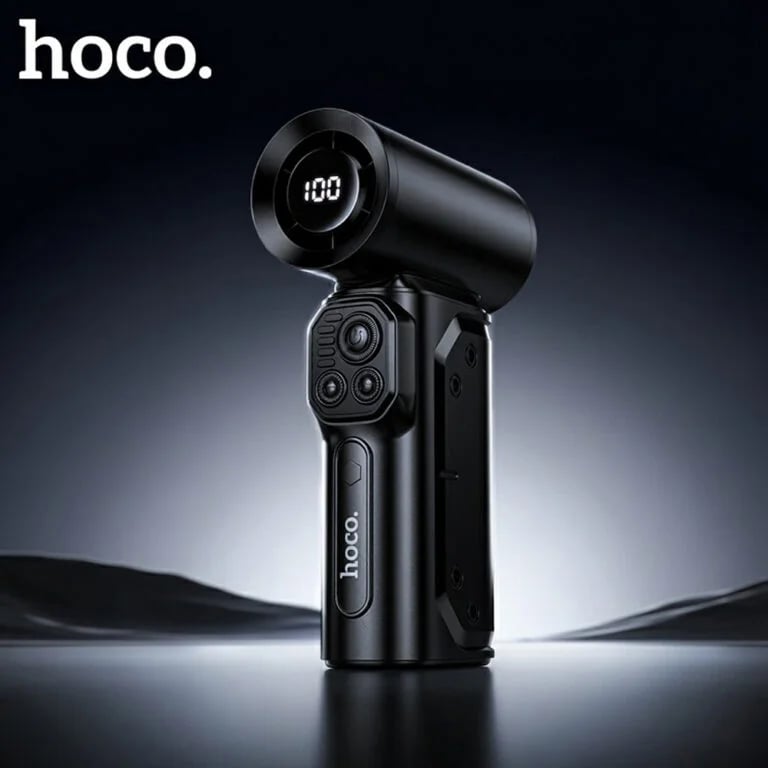 Hoco HX68 Ultra-High Speed Portable Turbo Fan - 8000mAh Battrey