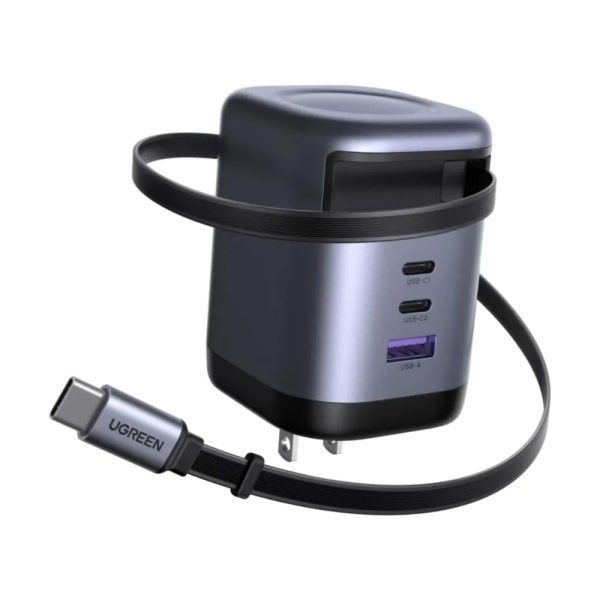 UGREEN X606 Nexode 100W GaN Charger with Retractable Cable UGREEN X606 Nexode 100W GaN Charger with Retractable Cable