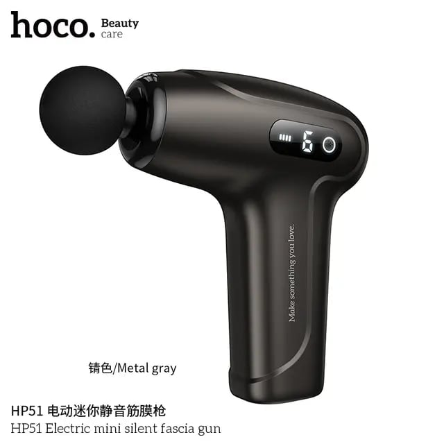 Hoco HP51 Portable Handheld Massage Gun With Display