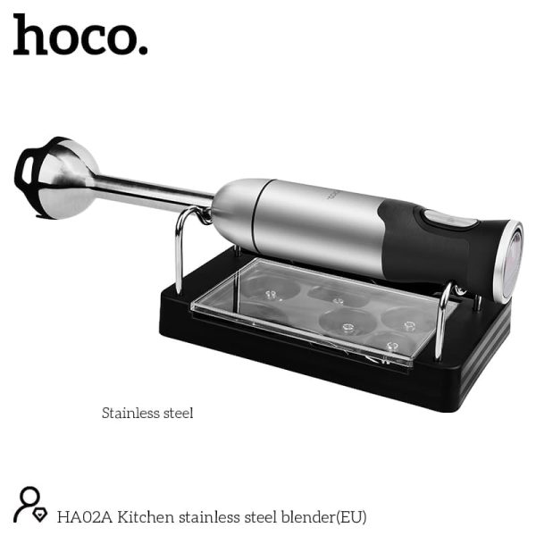 HOCO HA02A Kitchen Stainless Steel Handheld Blender