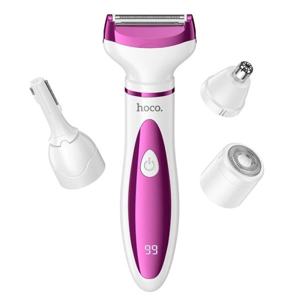 Hoco HP80 4-in-1 Women's Hair Trimmer And Shaver Hoco HP80 4-in-1 Women's Hair Trimmer And Shaver
