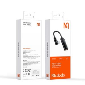 Mcdodo CA-188 60W USB-C to USB-C With DC 3.5MM Audio Adapter (Calling Supported)
