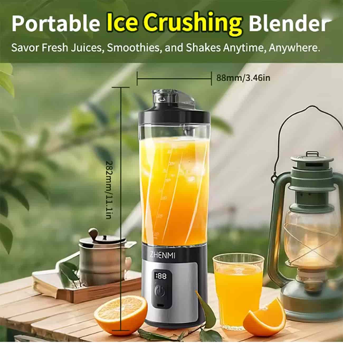 ZHENMI ZMGZ-J17 Portable Juicer with 500ml Large Capacity For Home Use
