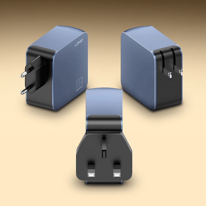 LDNIO Q8 100W GaN Fast Charger PD Charger 100W 5 Port 100W Charger