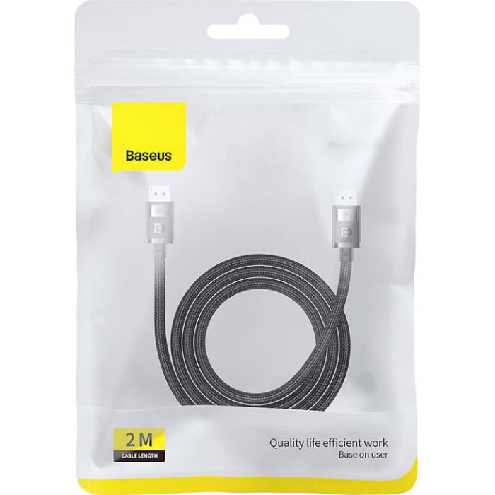 Baseus High Definition Series DisplayPort to DisplayPort 8K Adapter Cable - 2m