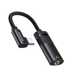 Mcdodo CA-188 60W USB-C to USB-C With DC 3.5MM Audio Adapter (Calling Supported)