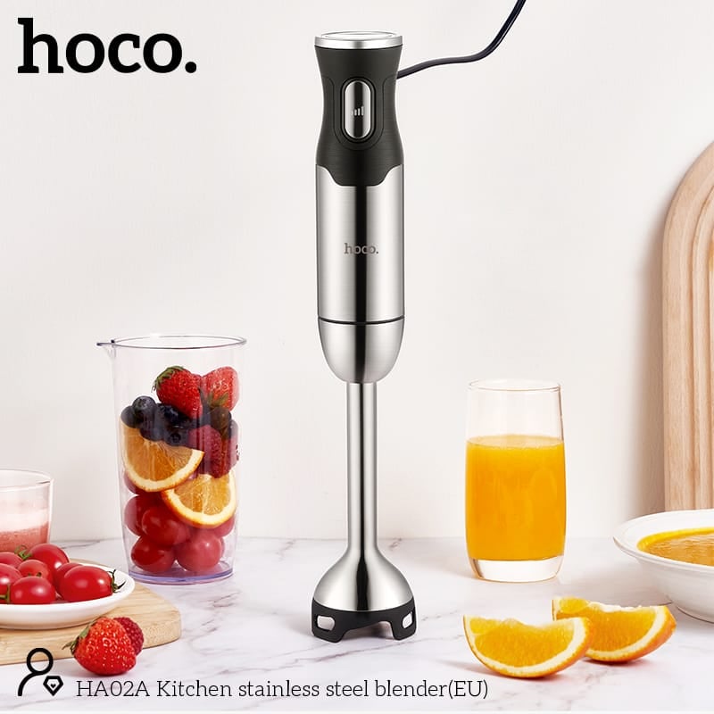 HOCO HA02A Kitchen Stainless Steel Handheld Blender