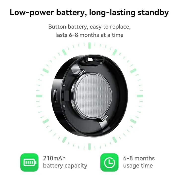 Hoco E101 Anti-lost Device Basic Works with Google Find My Device (Android & iOS Support)