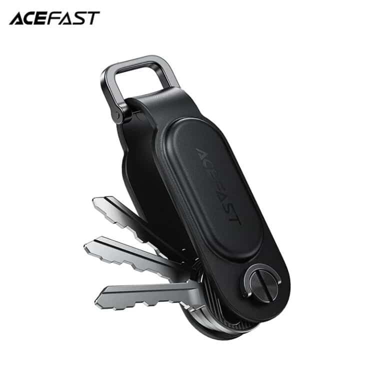 ACEFAST S4 Keychain Global Positioning Device Works With Apple Find My