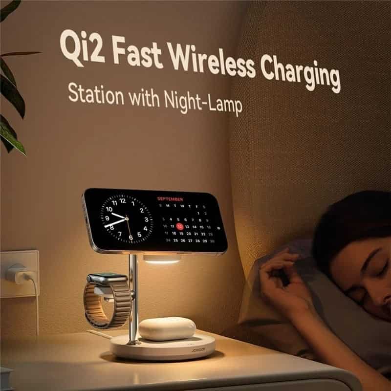 Joyroom JR-W23 Qi2 4-in-1 Wireless Charger 15Watt