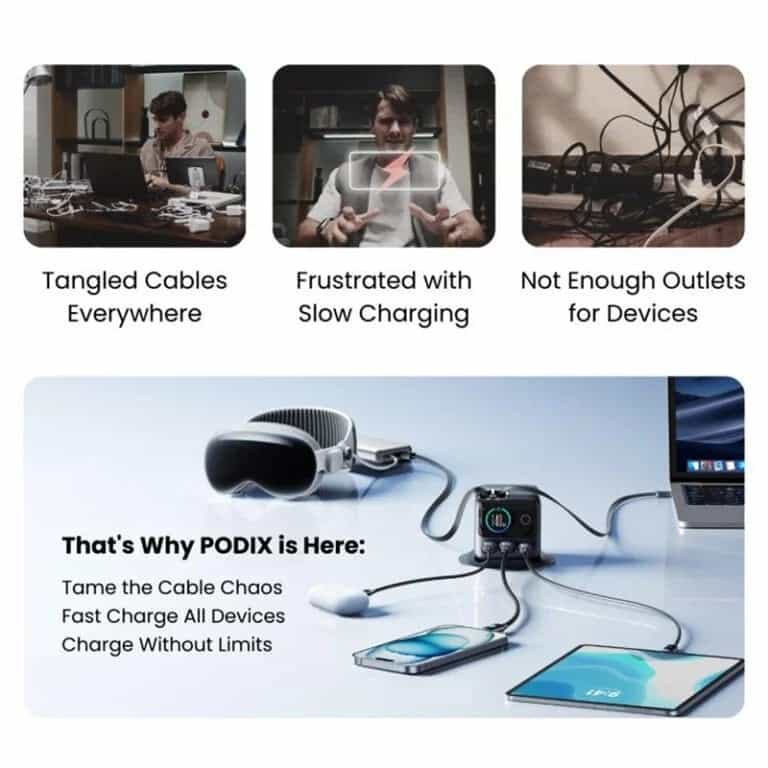 JOYROOM PODIX 140W 5-Port Desktop GaN Charger