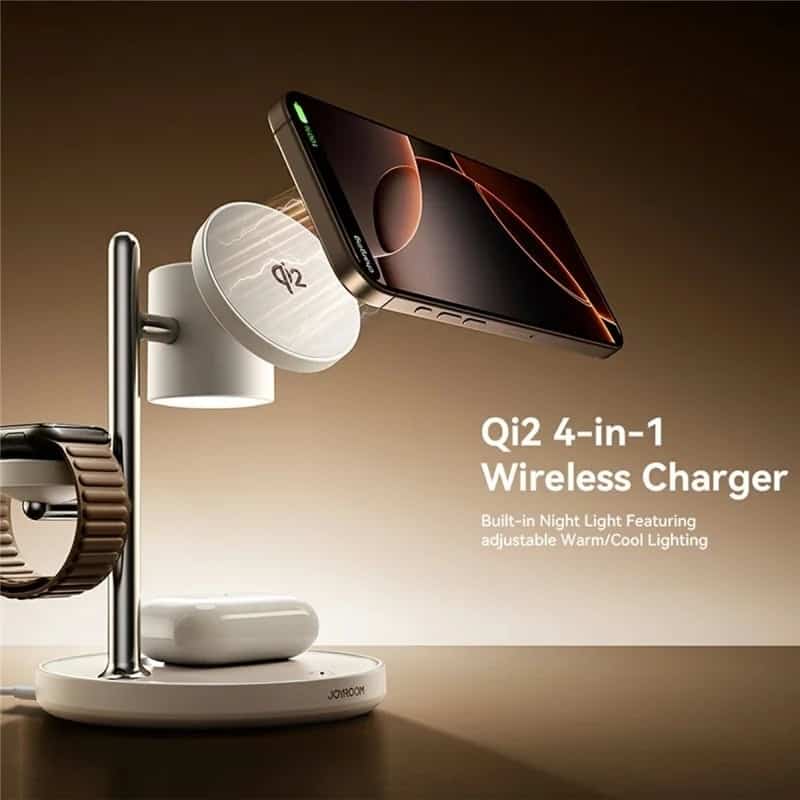 Joyroom JR-W23 Qi2 4-in-1 Wireless Charger 15Watt