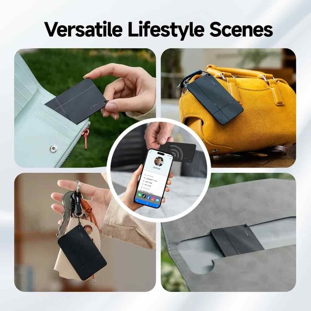 Mili Anti-Loss Digital Business Card MiCard Pro Duo (iOS & Android)