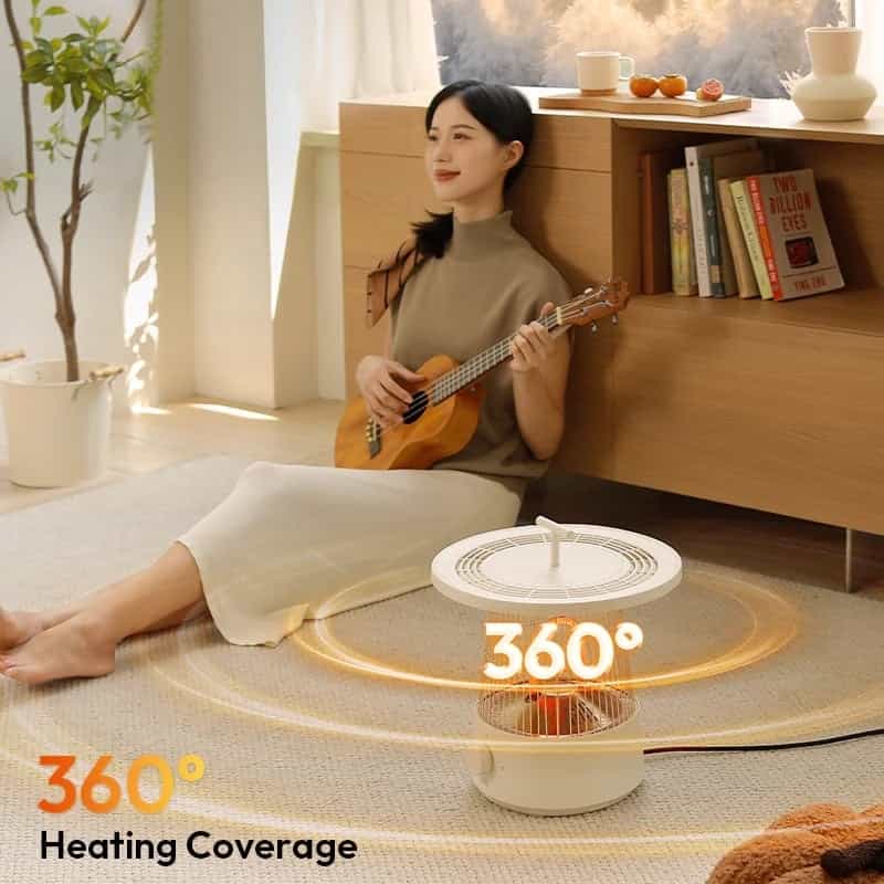Xioami Sothing DSHJ-S-2325B Little Sun heaters Round Table Mini