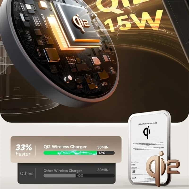 Joyroom JR-W23 Qi2 4-in-1 Wireless Charger 15Watt