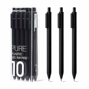 Xiaomi Kaco K1015 Pure Plastic 0.5mm Gel Ink Pen Set 10pcs