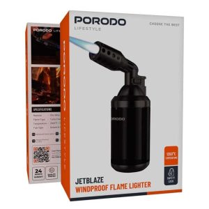 Porodo Lifestyle Jetblaze Windproof Flame Lighter