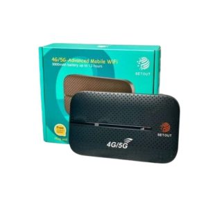 SETOUT E160 Plus LTE 4G/5G 300Mbps Pocket Router 3000mAh