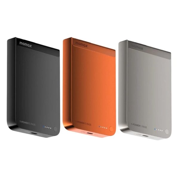 Momax 1-Power S.Pass 10000mAh Qi2 Magnetic Wireless Battery Pack