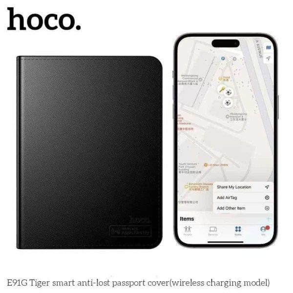Hoco E91G Passport Tracker Intelligent Positioning Works With Apple Find My